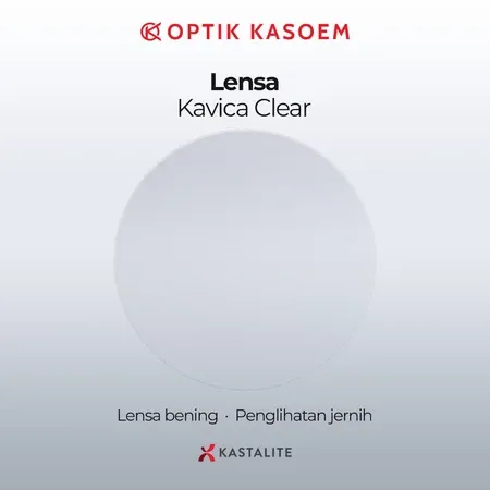Kavica Lensa Kacamata Minus Clear
